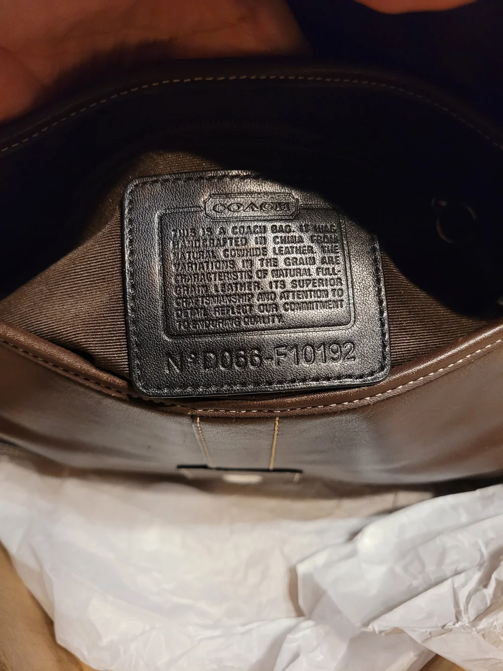 Vintage Coach Soho Buckle Flap Shoulder Bag - Picture 6 of 6